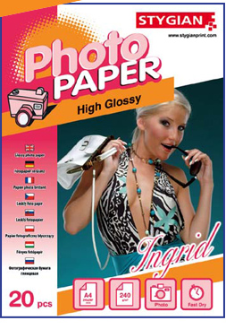 INGRID - High Glossy 240 g/m2 Photo paper